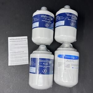 Waterdrop Refrigerator Water Filter WDP-UKF7003 Replacement LOT of 4 New